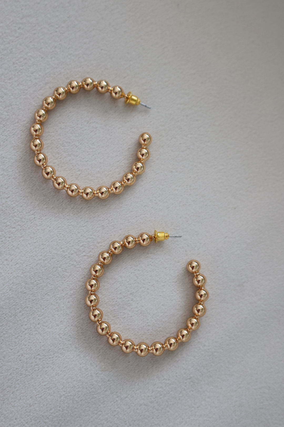 Leona Beaded Hoops