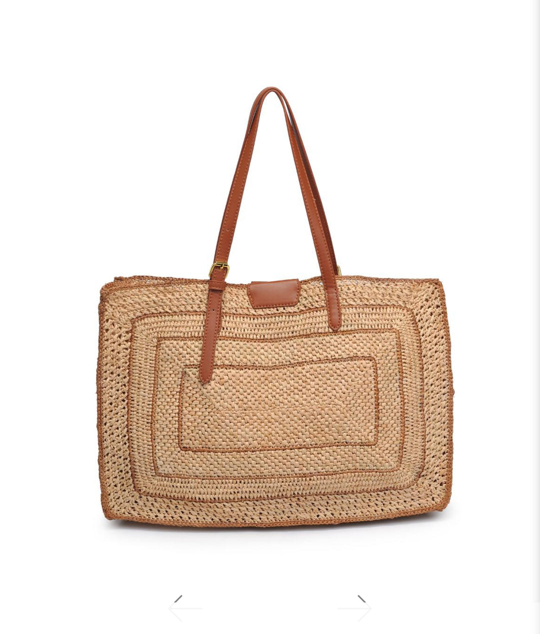 Demi Woven Tote (FINAL SALE)