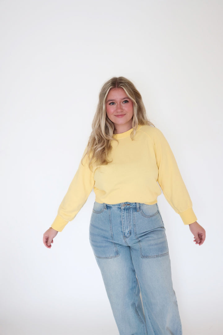 Garment Dye Sweatshirt