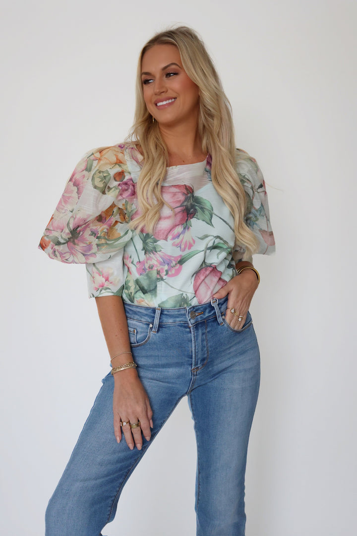 Catalina Floral Blouse (FINAL SALE)