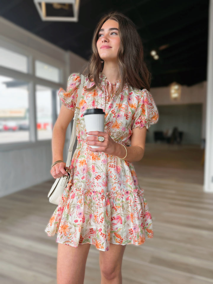 Sutton Floral Mini Dress (FINAL SALE)