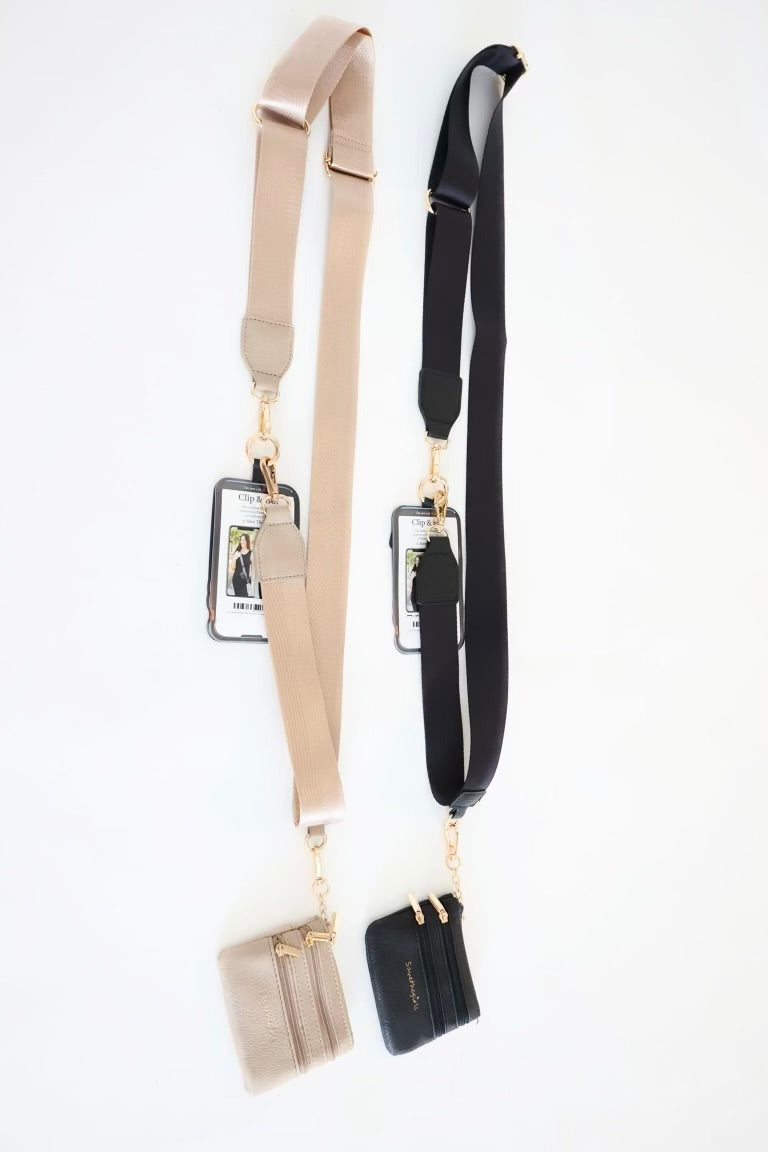 Clip & Go Strap With Pouch