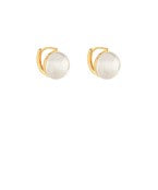 Stila Pearl Hoops
