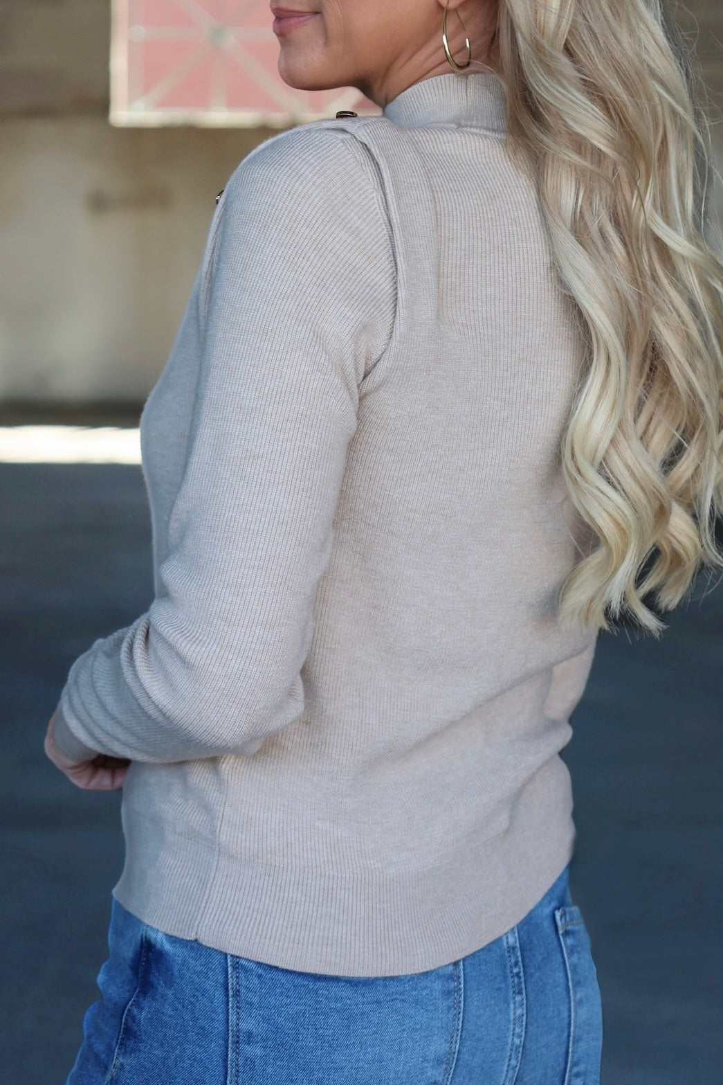 Carter Button Sweater