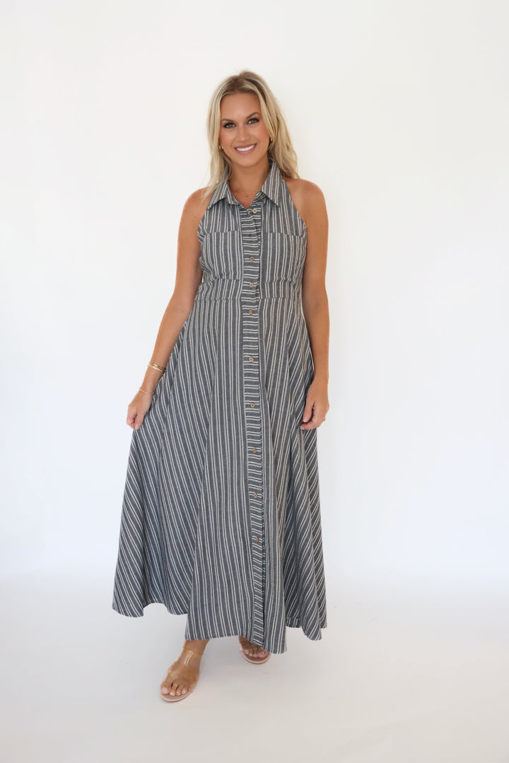 Evett Shirt Dress- Final Sale