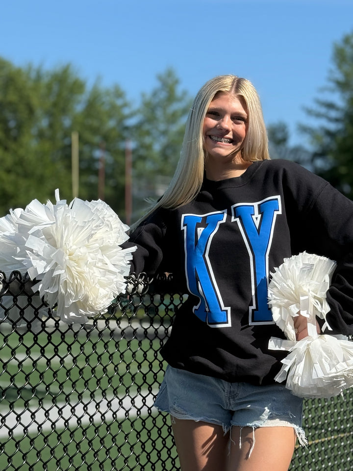KY Puff Glitter Sweatshirt(final sale)