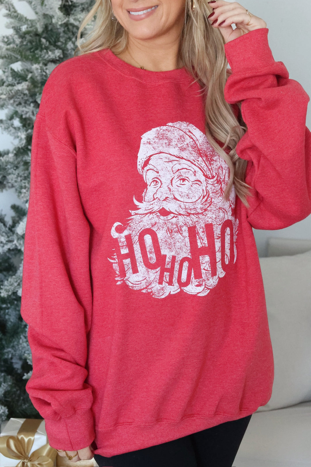 Santa HO HO HO Sweatshirt