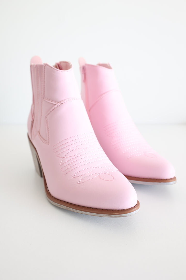 Rising Star Bootie- Pink (FINAL SALE)