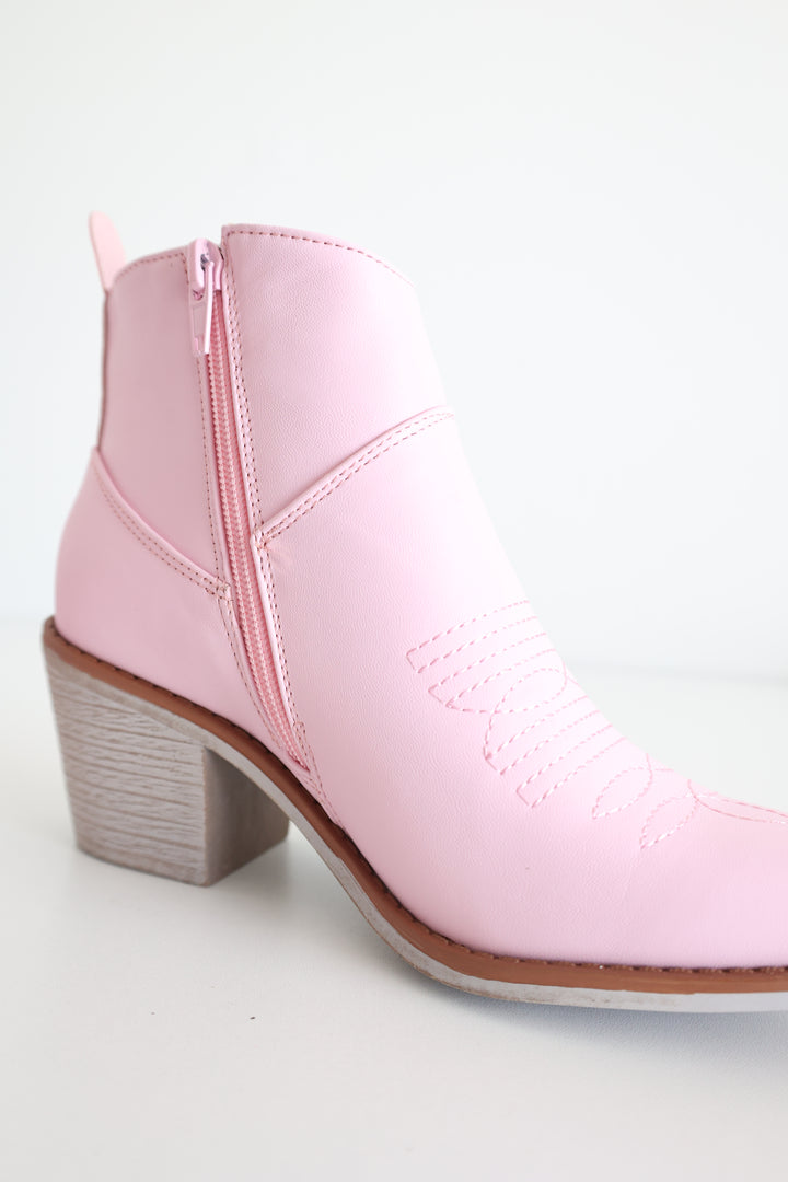 Rising Star Bootie- Pink (FINAL SALE)