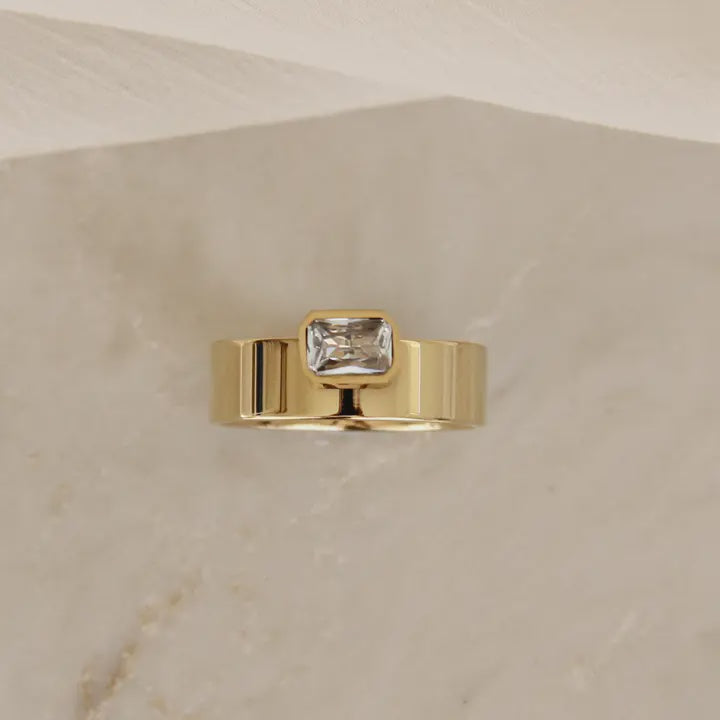 Bezel Band Ring