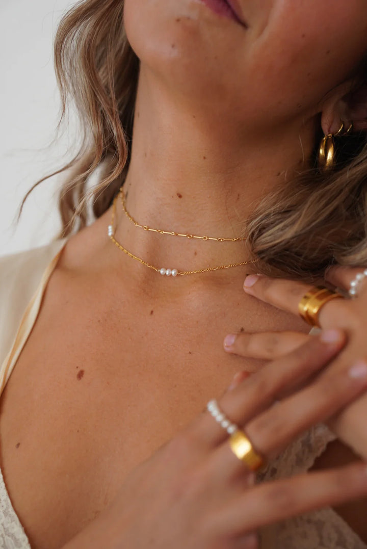 Jasmine Necklace- Gold Filled