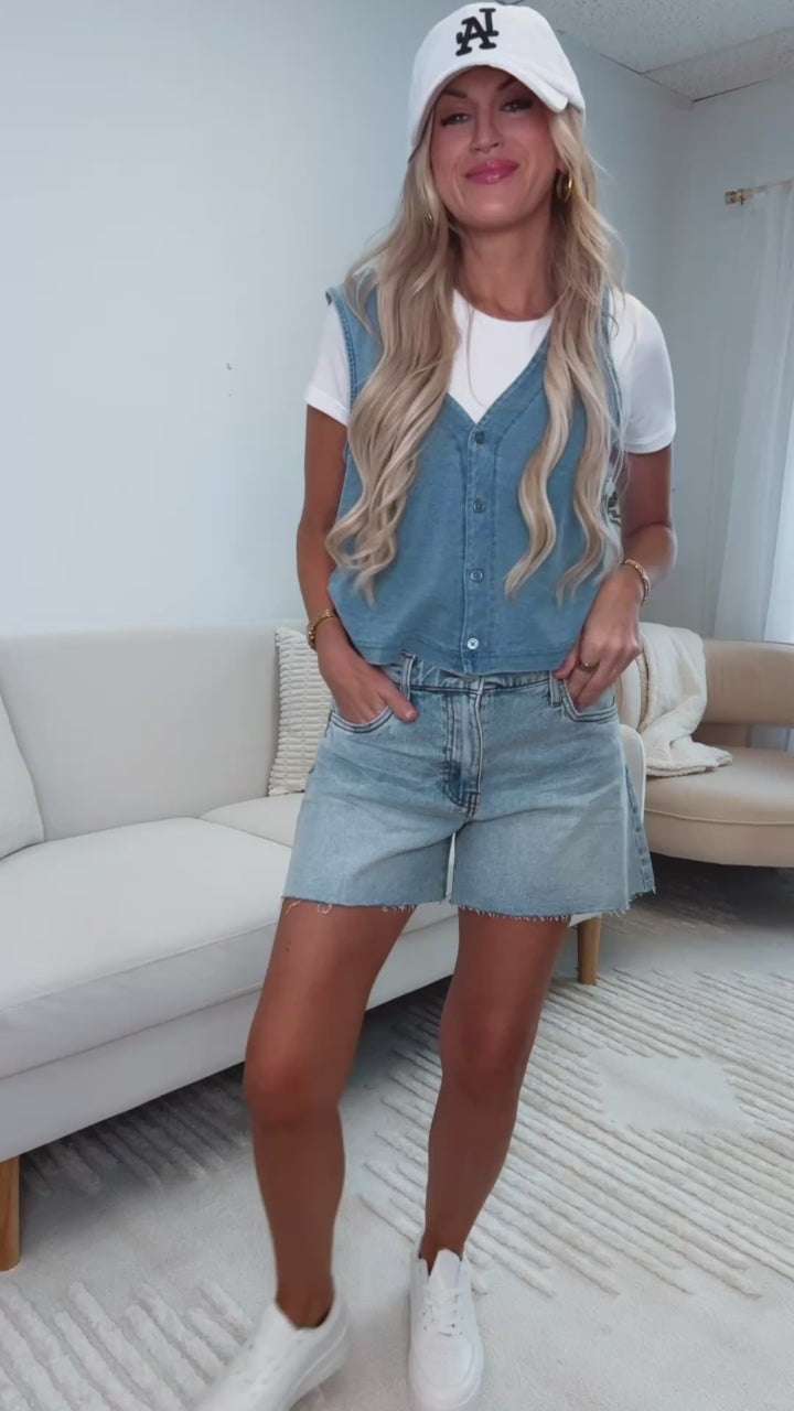 Solace Jersey Denim Tank