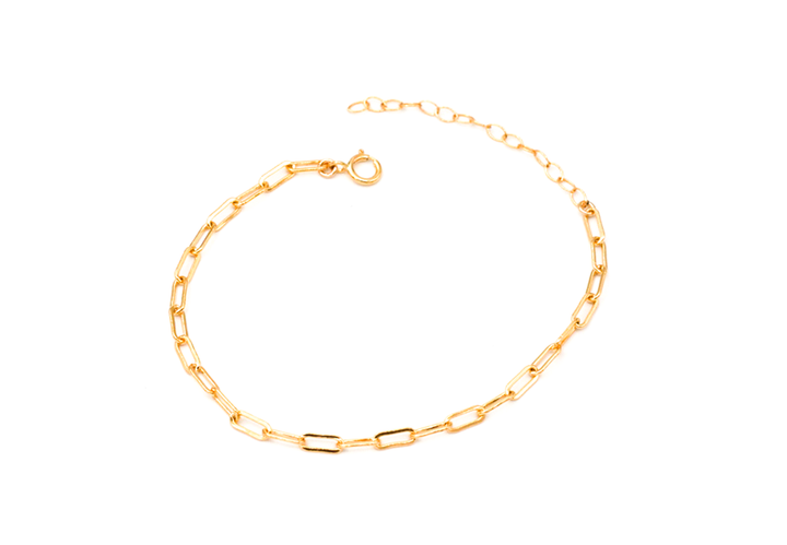 Solid Link Chain Bracelet