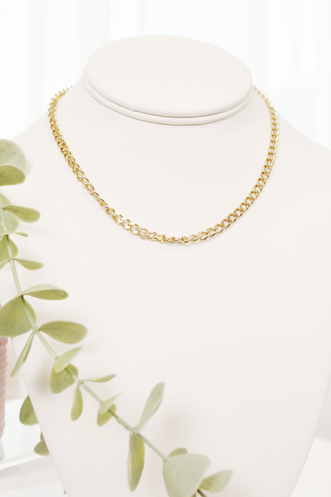 The Elliot Mini Chain Necklace- Gold Plated