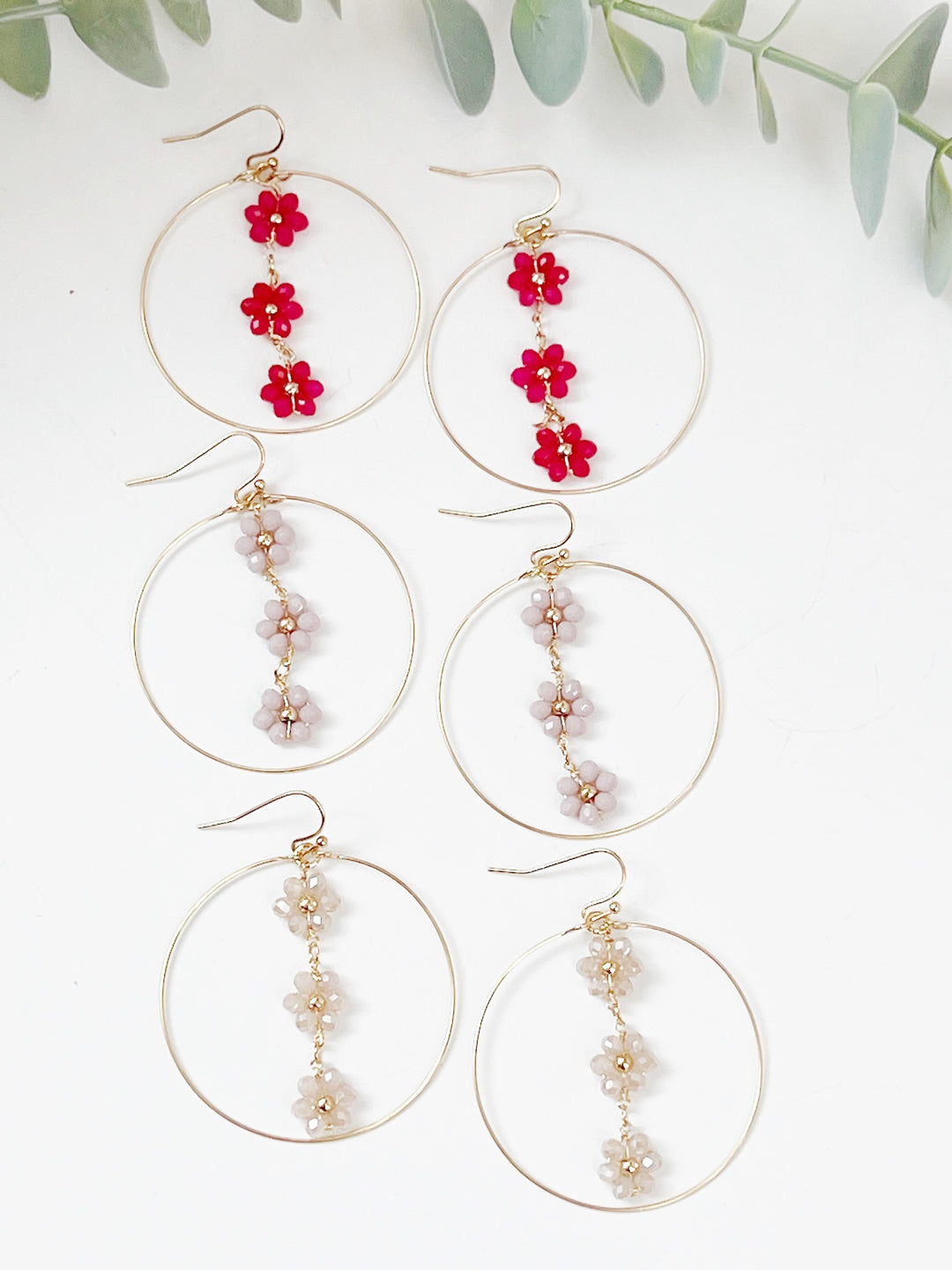 Flower Swing Earrings