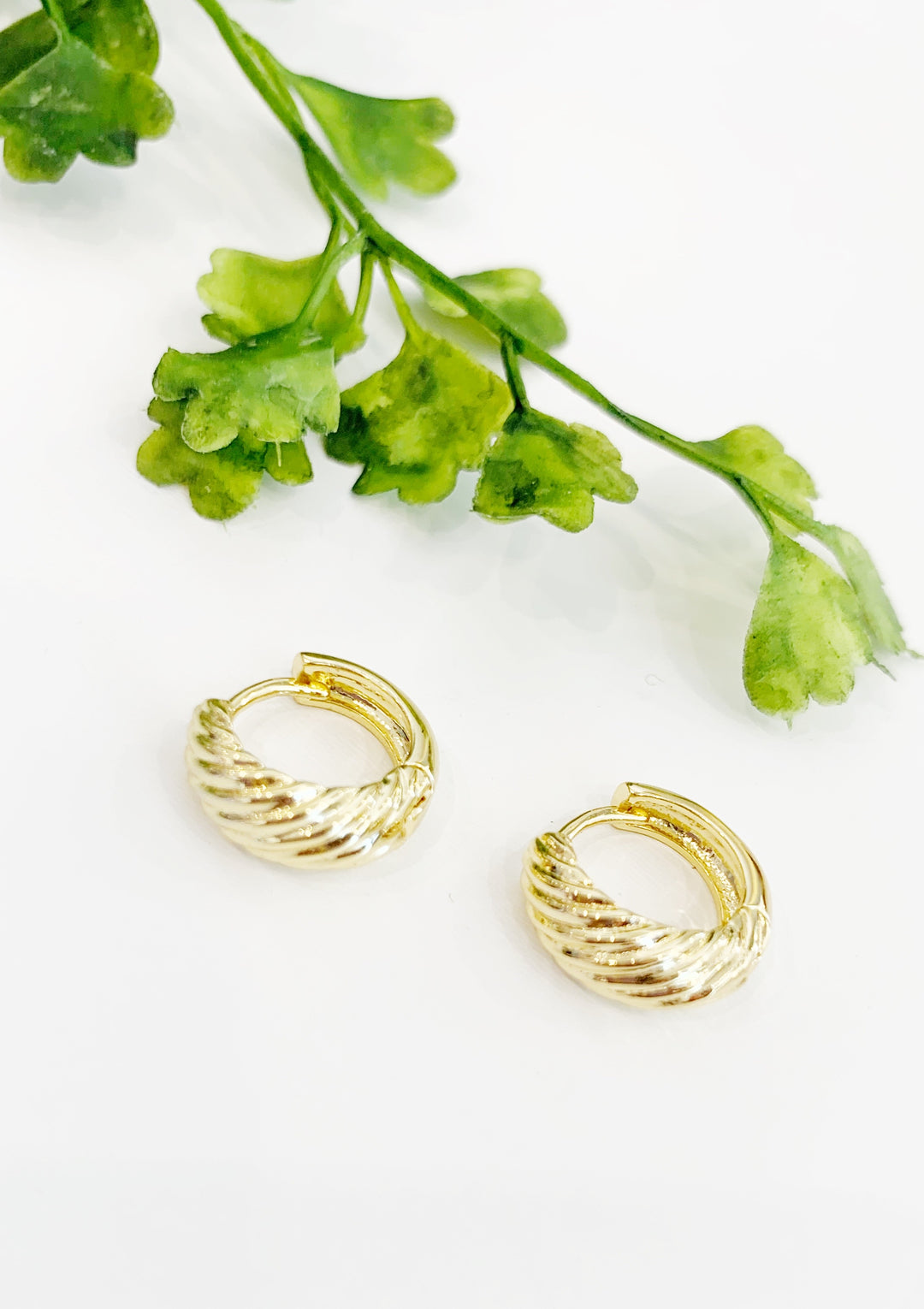 C'est Hoop- Gold Plated