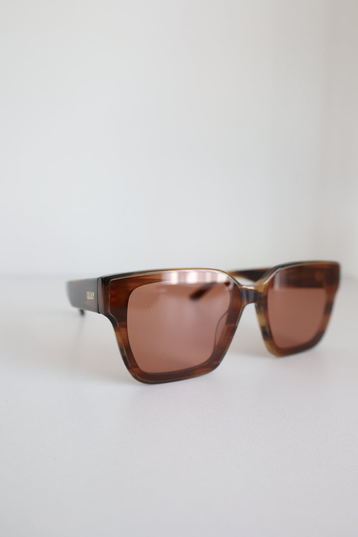 Quay - Tortoise/Apricot Drive In Sunglasses