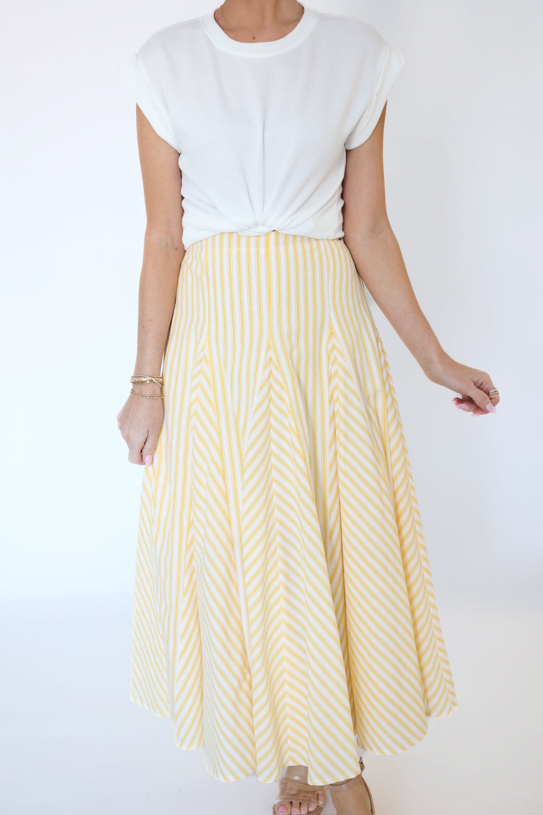 Yacht Club Midi Skirt