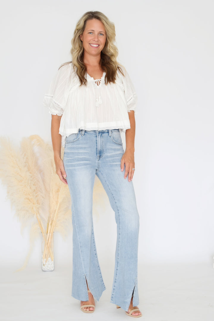 Cool Girl Flare Jeans (FINAL SALE)