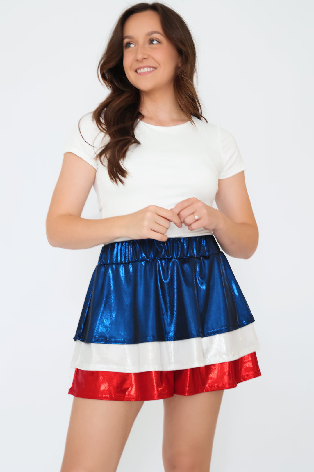 Red White And Boom Skort (FINAL SALE)