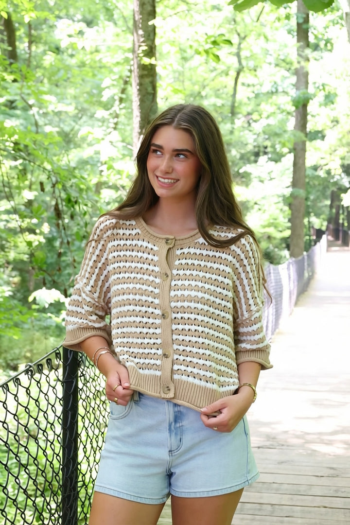 Vienna Sweater- Khaki
