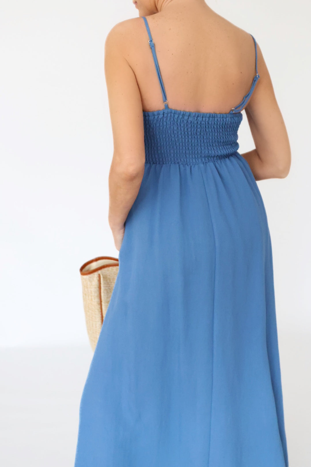 Beachside Midi Dress - Riviera