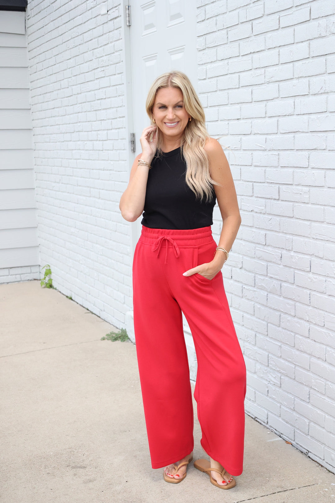 Max Scuba Pant- Red