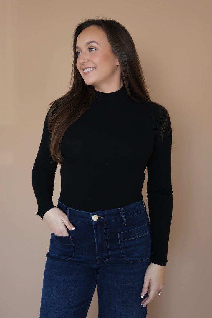 Ronan Mock Neck Top