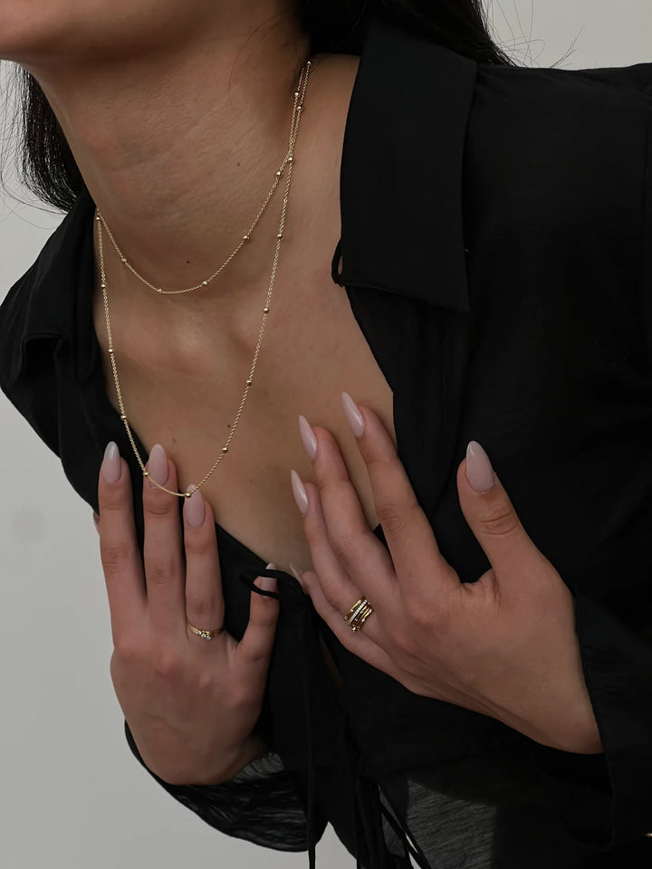 Cora 22.5" Necklace- Gold Plated