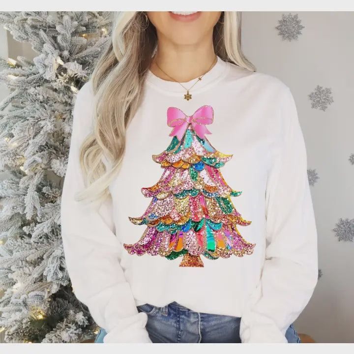 Coquette Christmas Sweatshirt