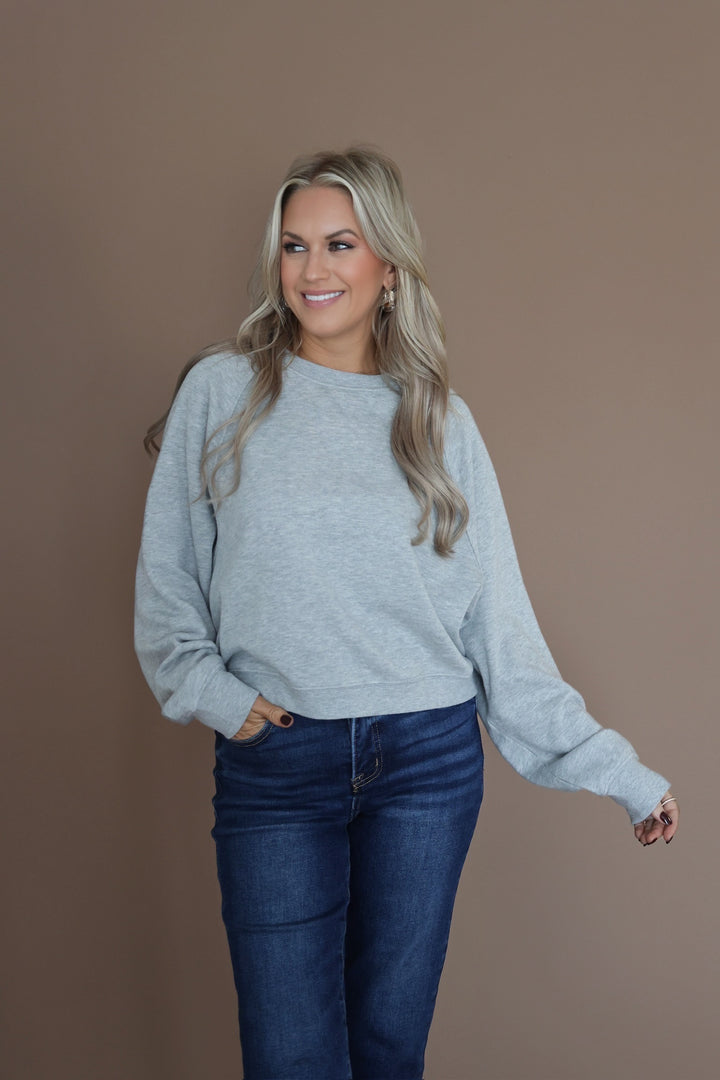 Crop Out Sweatshirt
