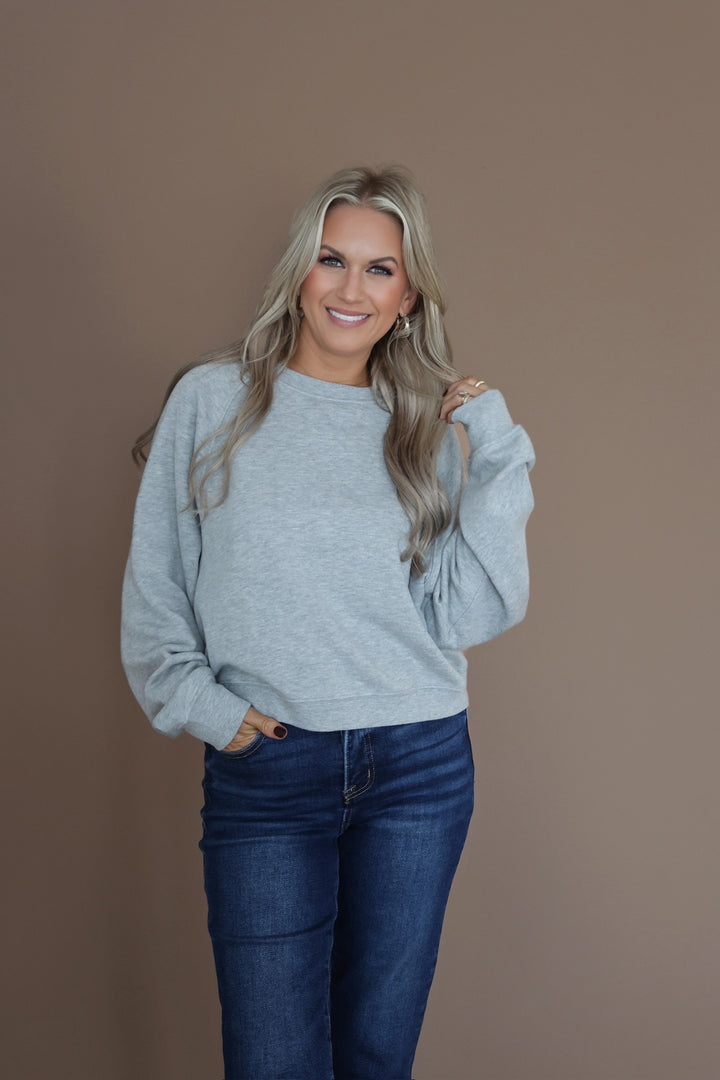 Crop Out Sweatshirt