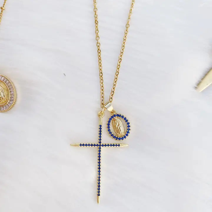 Midnight Prayer Double Charm Pendant