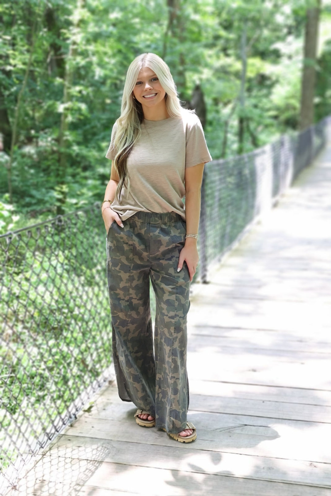 Greta Camo Pant