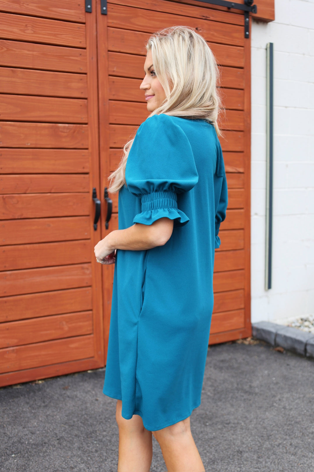 Culpo Dress- Teal