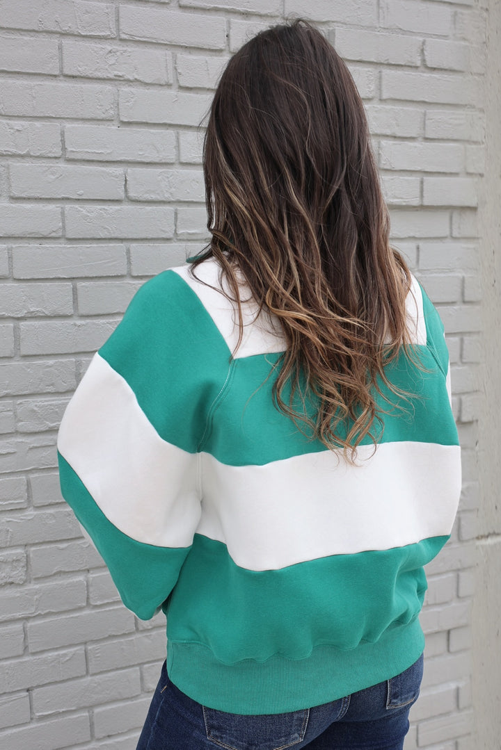 Everly Pullover- Green