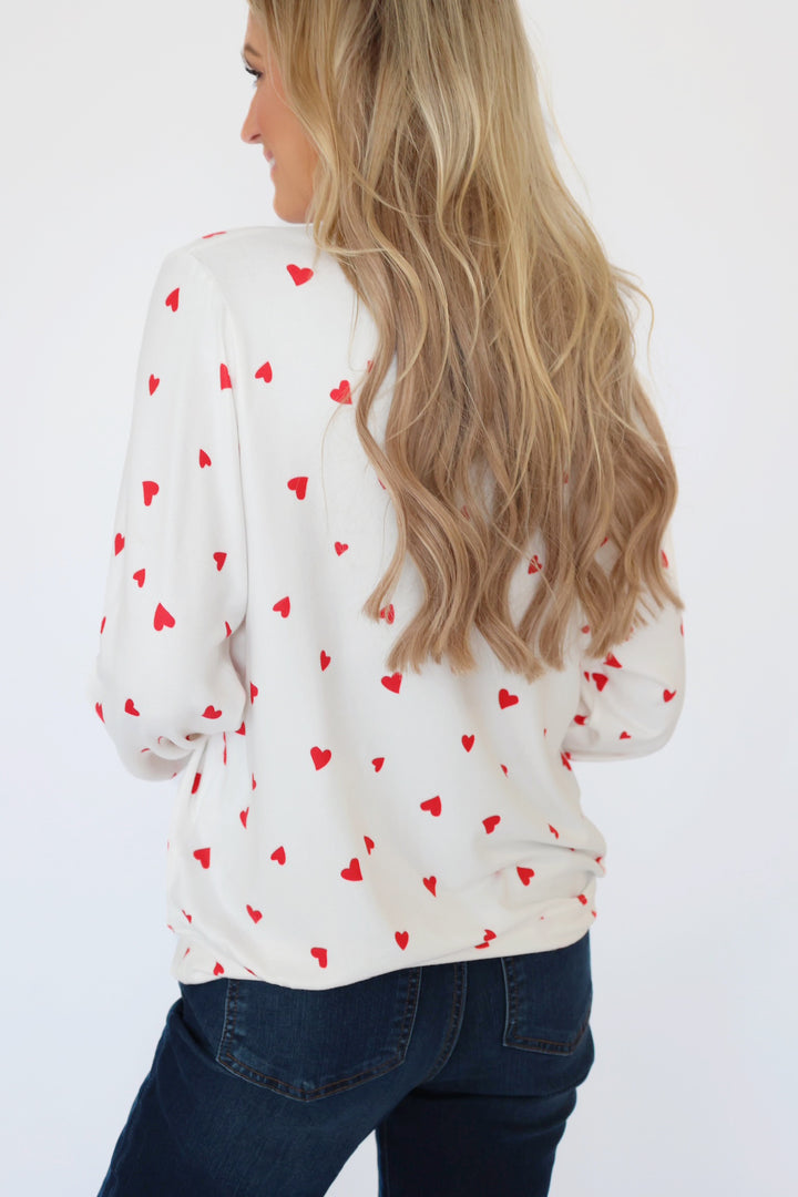 Classic Heart Long Sleeve Top