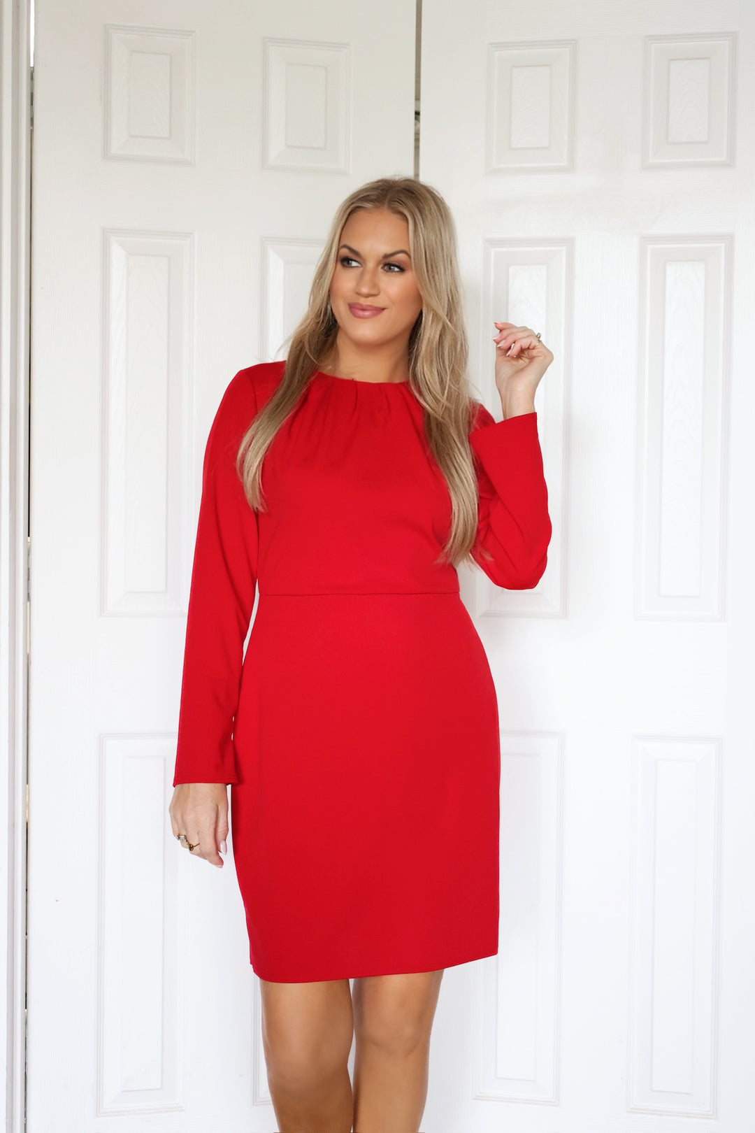 Holiday Babe Dress (FINAL SALE) Red / Medium Holiday Babe Dress (FINAL SALE) Red / Medium