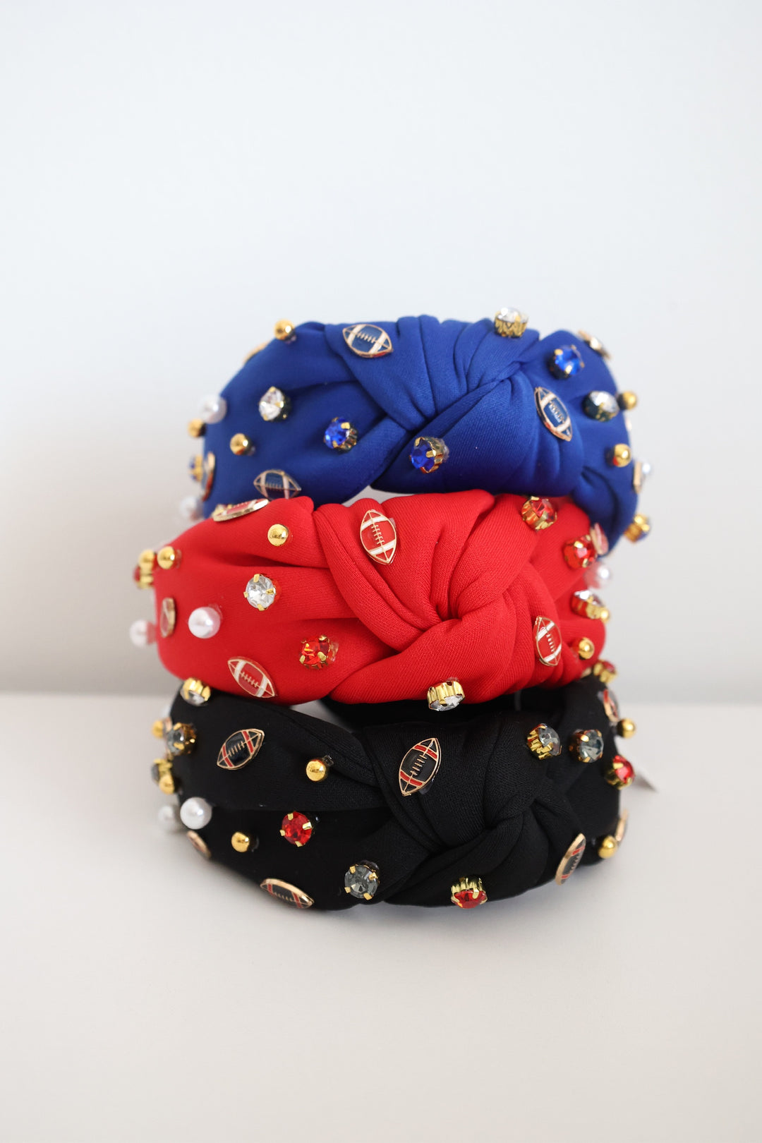 Football Beaded Headband