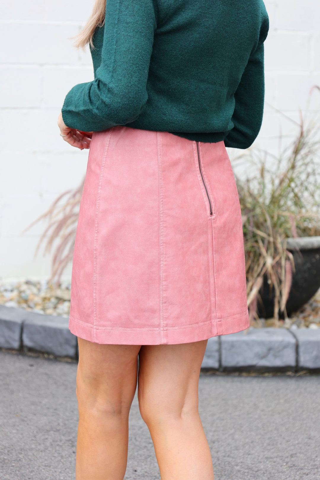 Russel Leather Skirt