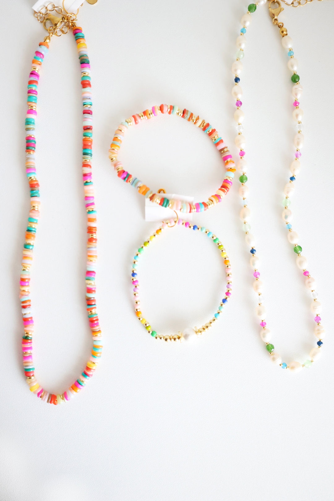 Dainty Bright Beaded Bracelet