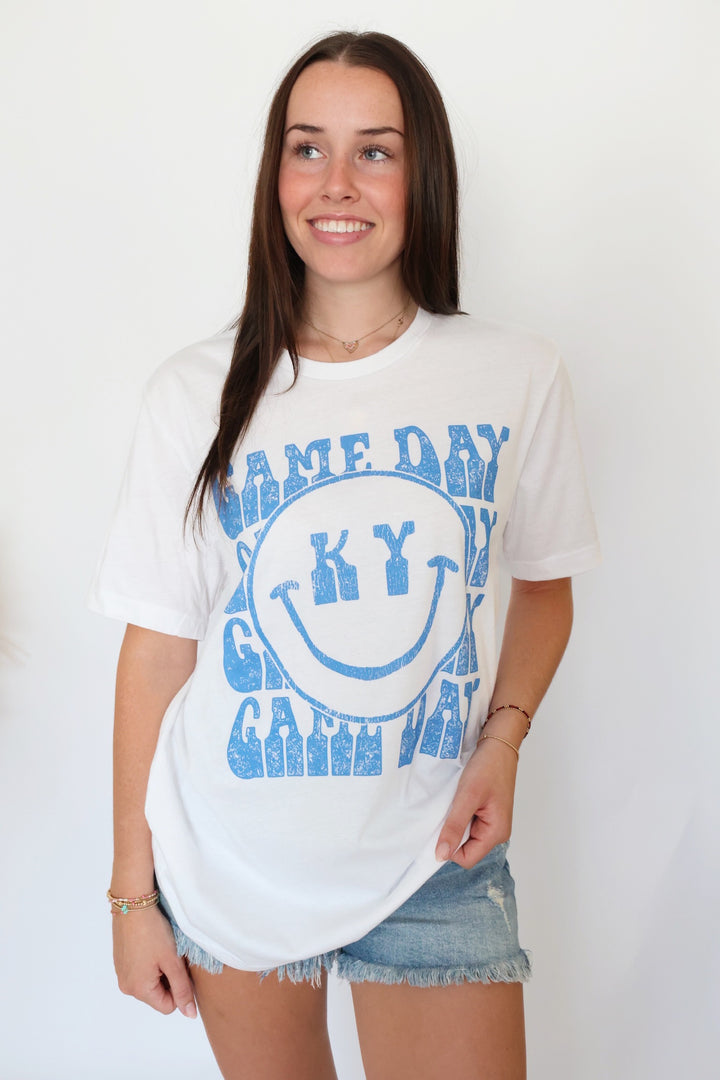 Smiley Game Day Tee