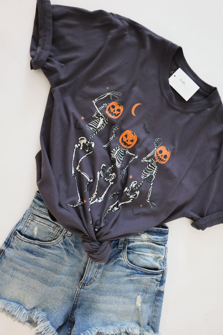 Dancing Skeleton Pumpin Tee