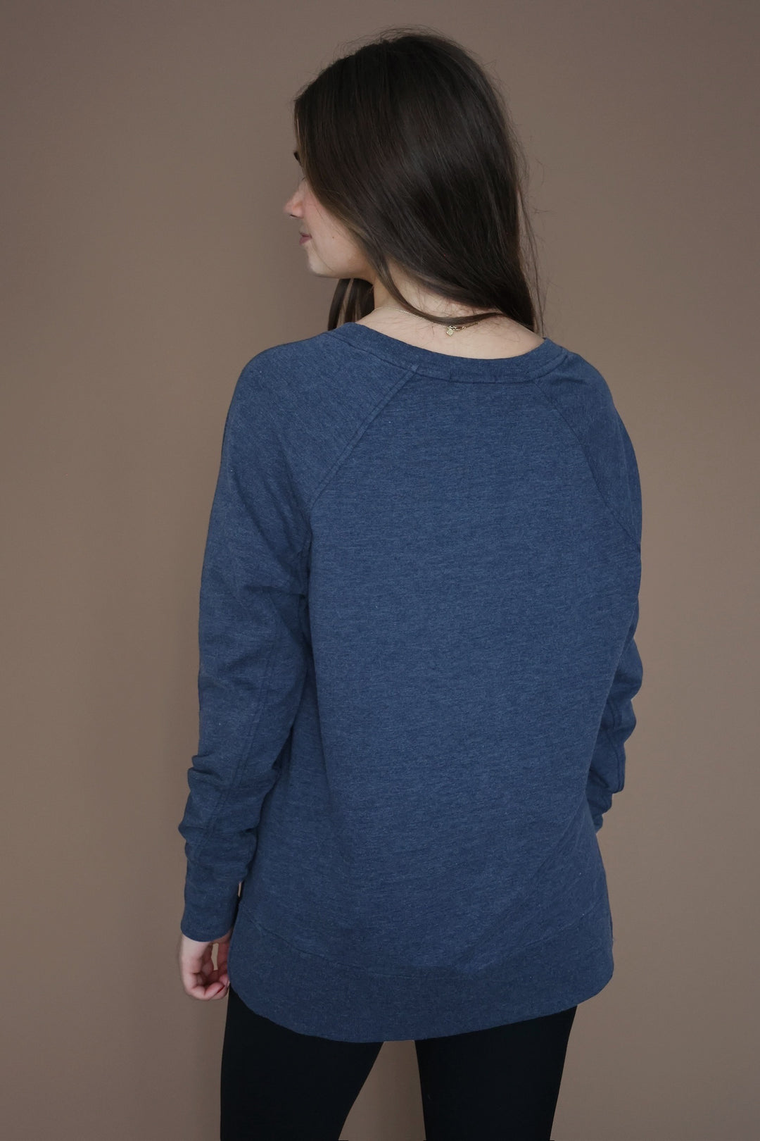 Weekender V Neck- Blue Sapphire