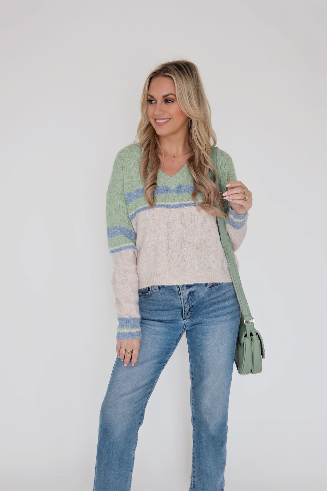 Miranda Sweater- Green