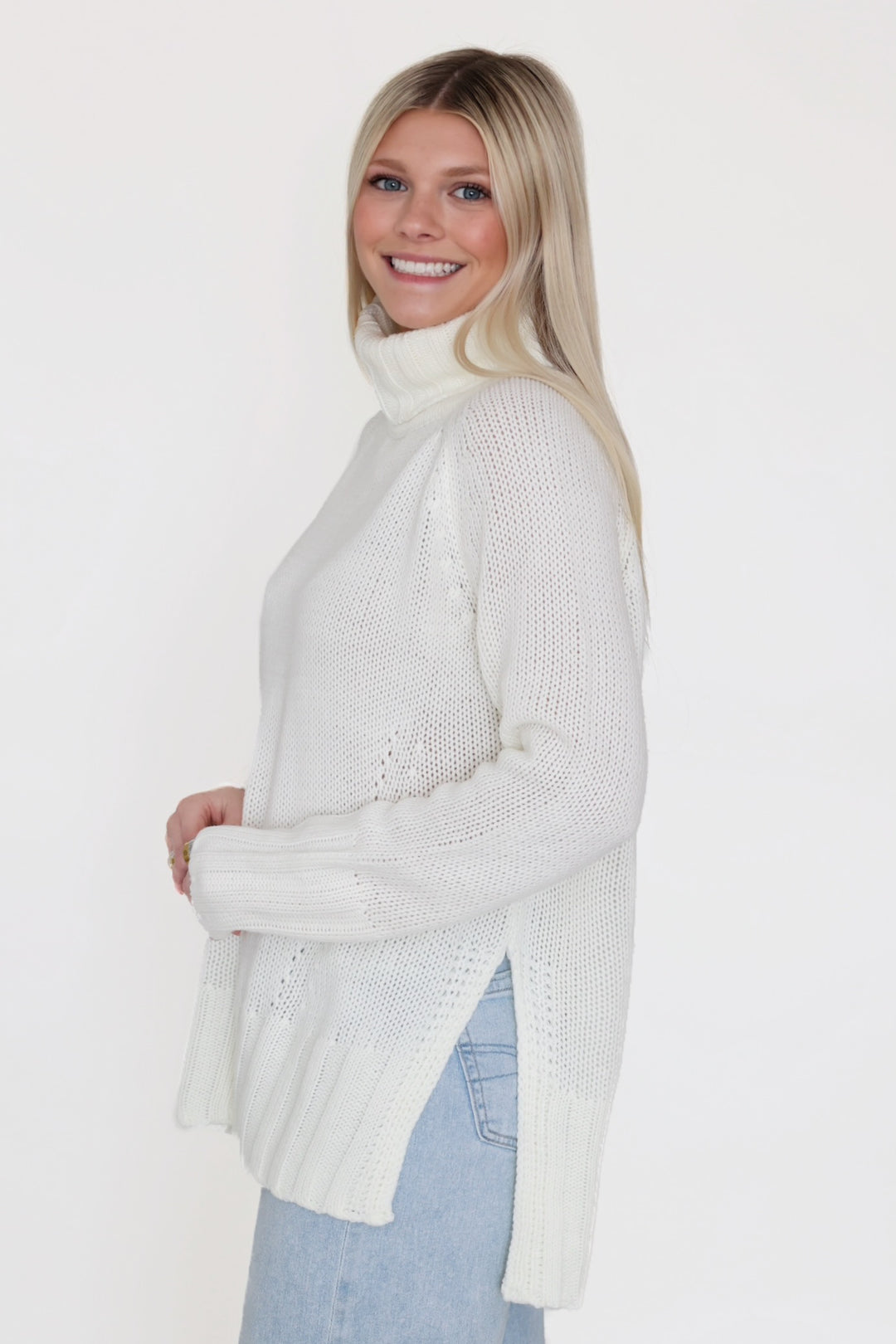Danica Sweater- White