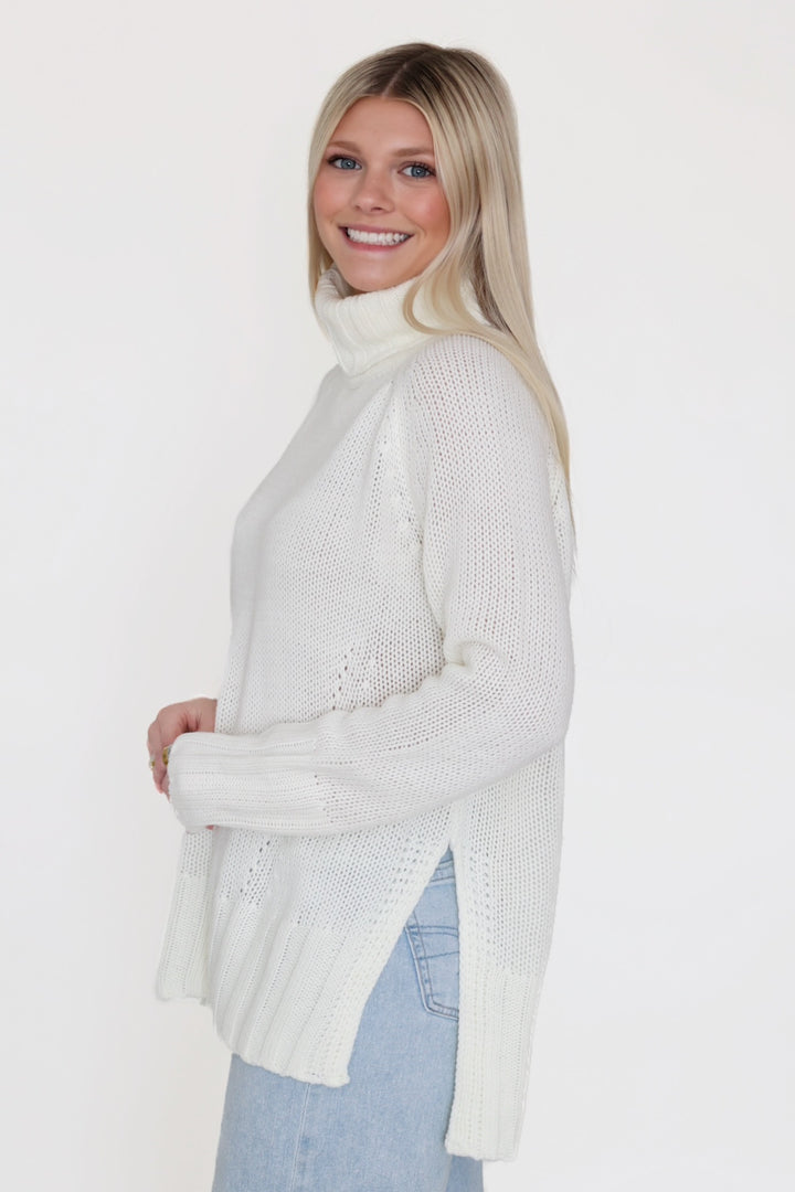 Danica Sweater- White