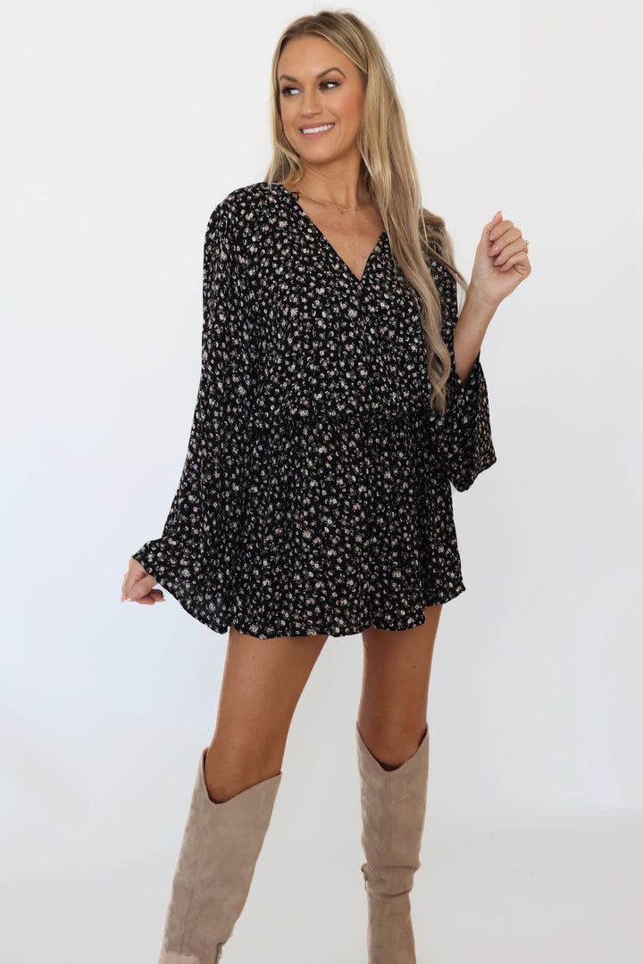 Farrah Floral Romper (FINAL SALE)