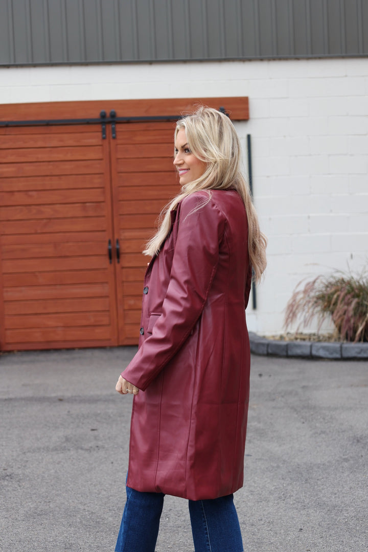 Chatter Leather Coat