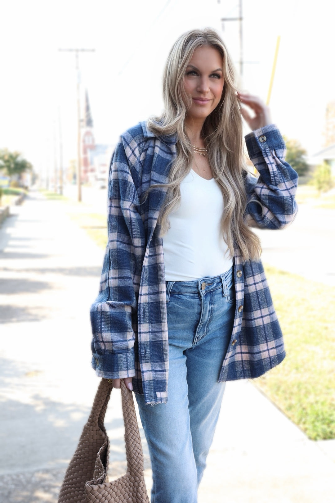 Rebecca Oversized Button Down